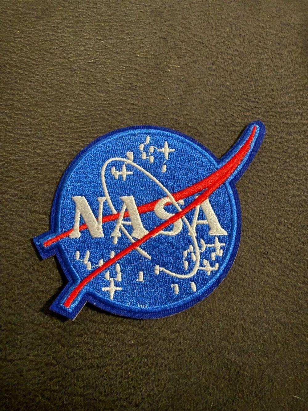 NASA Aerospace EMBROIDERED PATCH, IRON ON